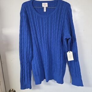 St. John's Bay Royal Blue Knit Sweater